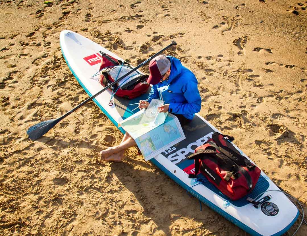 Adventure paddle boarding Matt Button