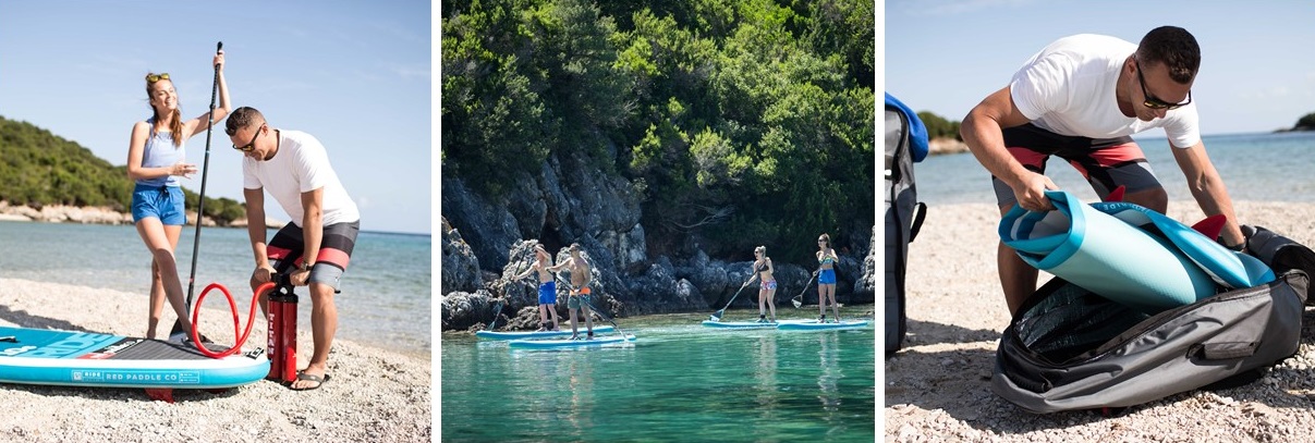 Ride paddle boards