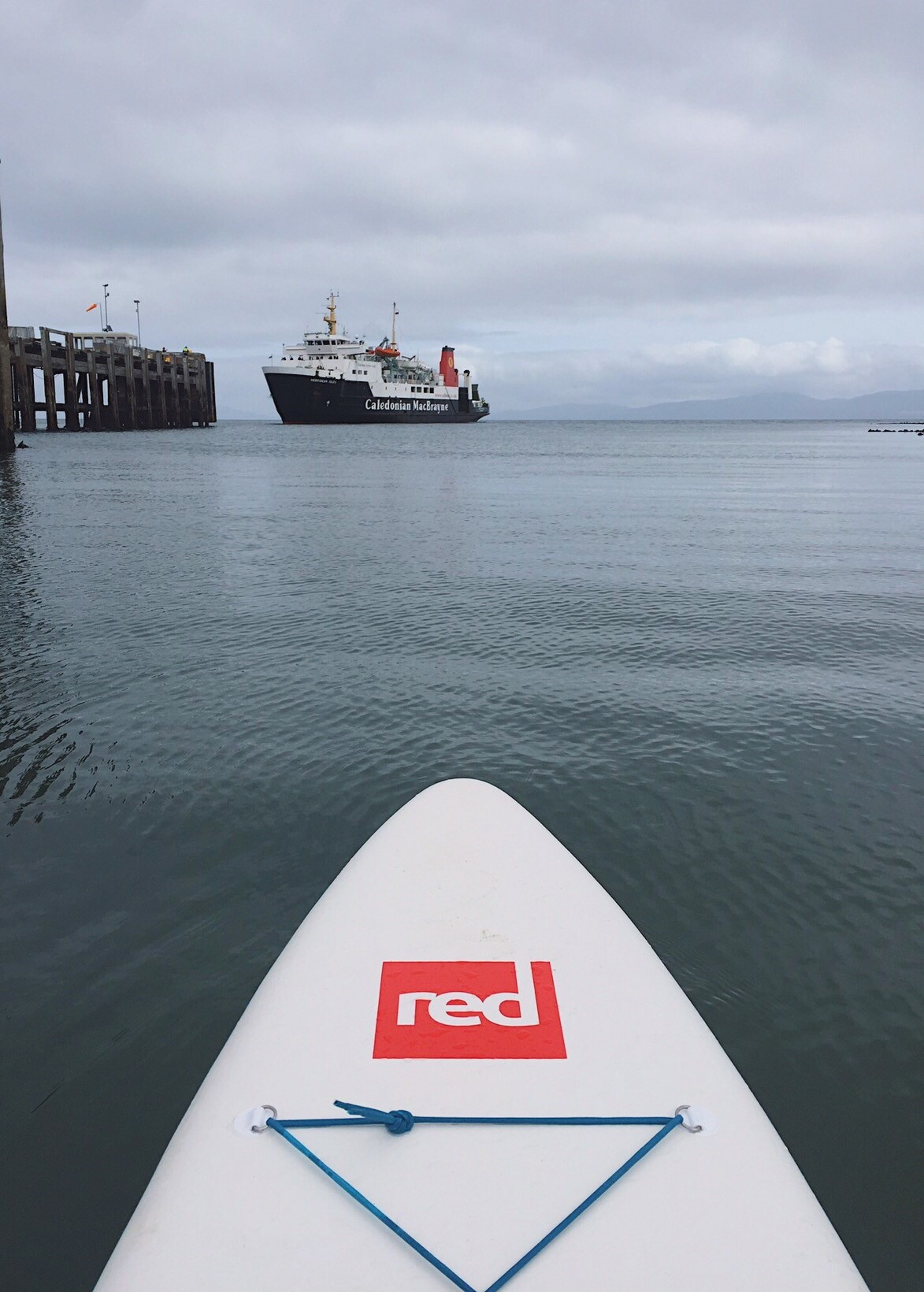 Paddle board and Ferry