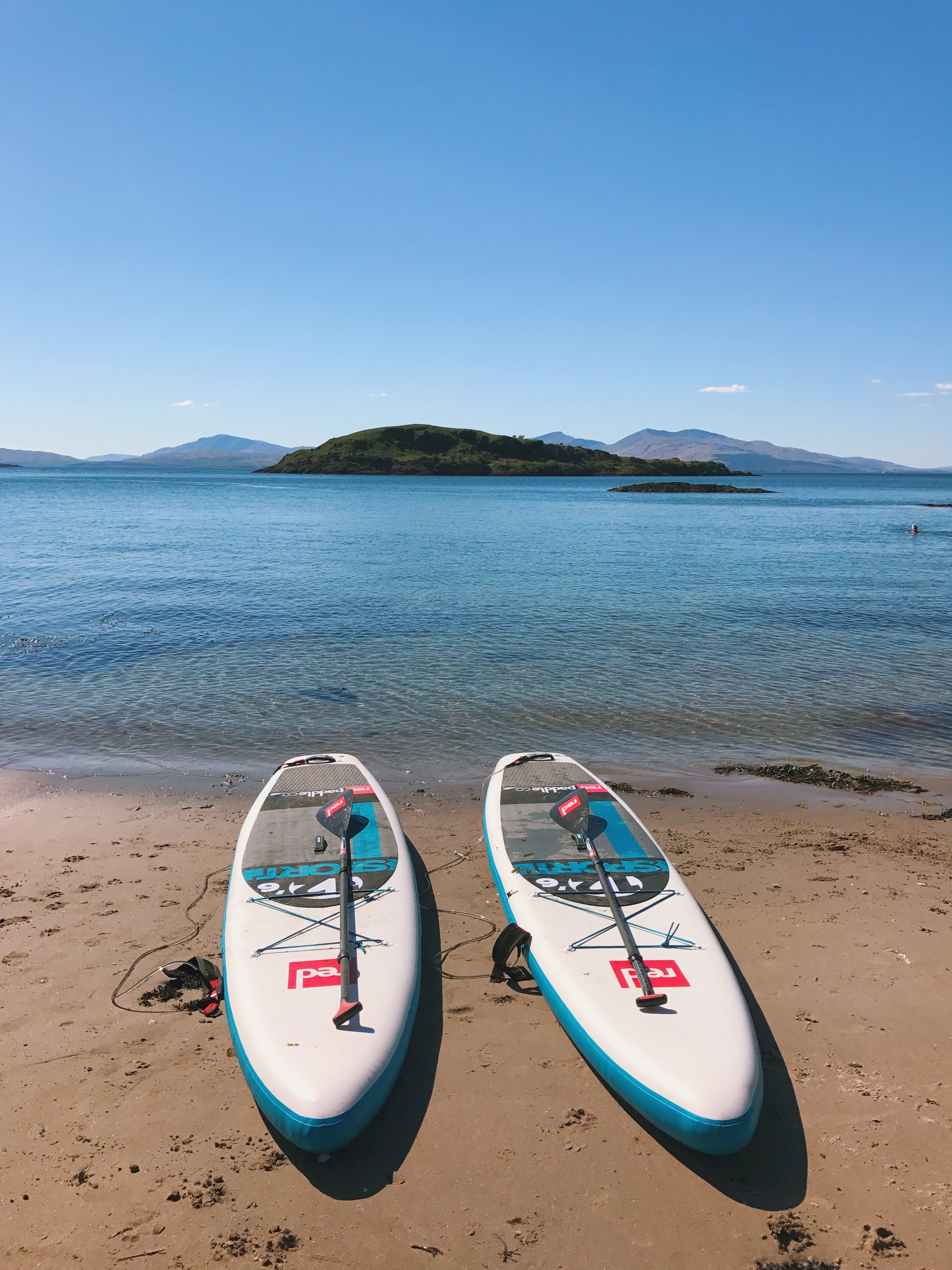 Beach paddle boards